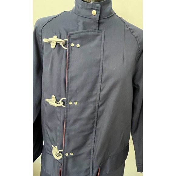 RARE YRI Yacht Wear Research Sailing Duck Canvas Lobster Clasp Metal Jac… - Picture 5 of 13